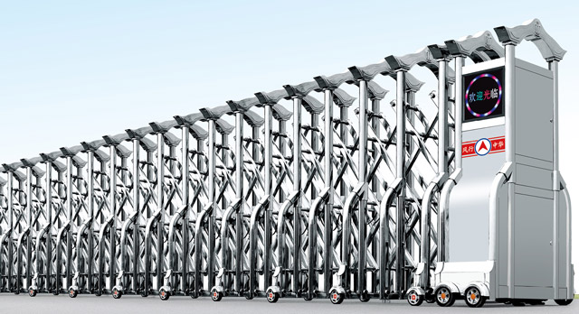 不銹鋼伸縮門王者二號(hào)