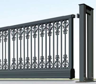 介紹帶車牌識(shí)別功能的懸浮門